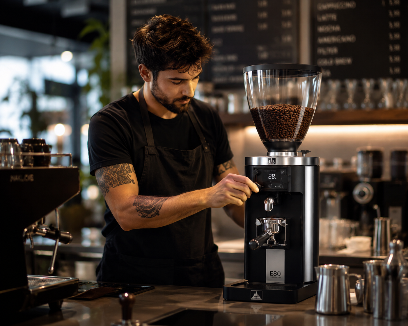 Mahlkönig E80T Grind-by-Speed Espresso Grinder